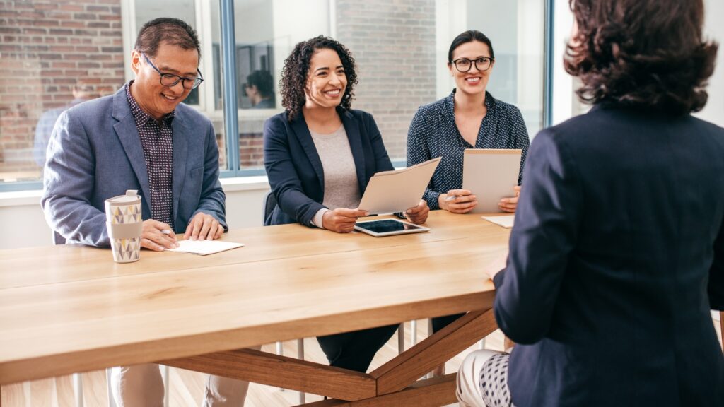 Group interview.