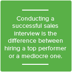 sales interview